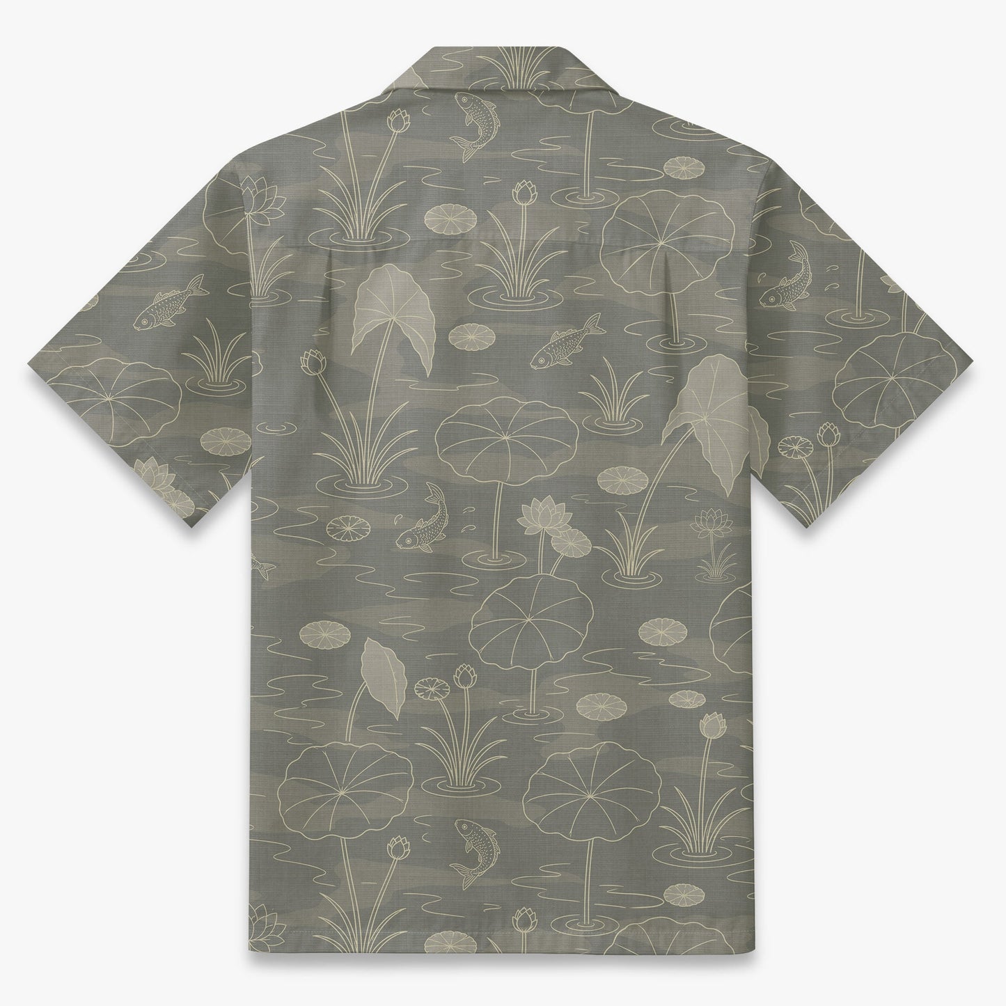 Koi Lotus Reverie Camp Shirt