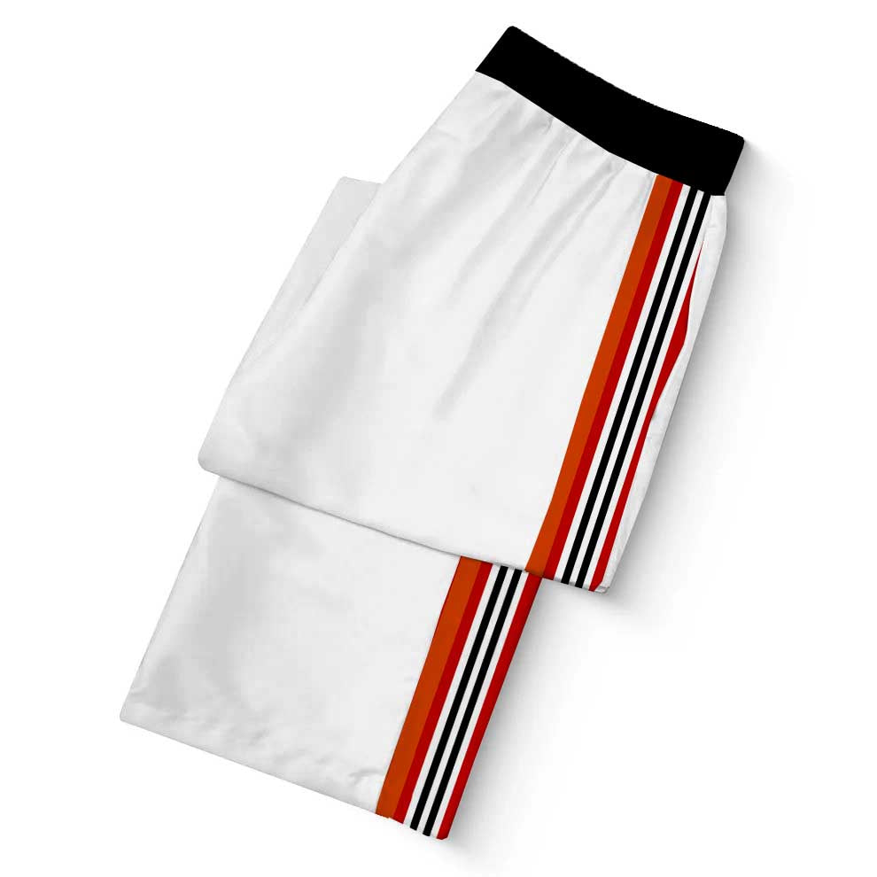 Halloween Haunted Castle Casual Trousers With Elastic Waistband