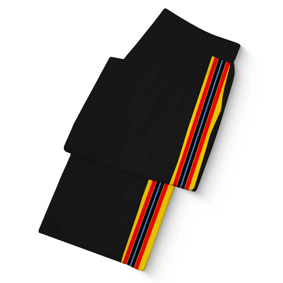 You Can Learn Sewing Halloween Casual Trousers With Elastic Waistband