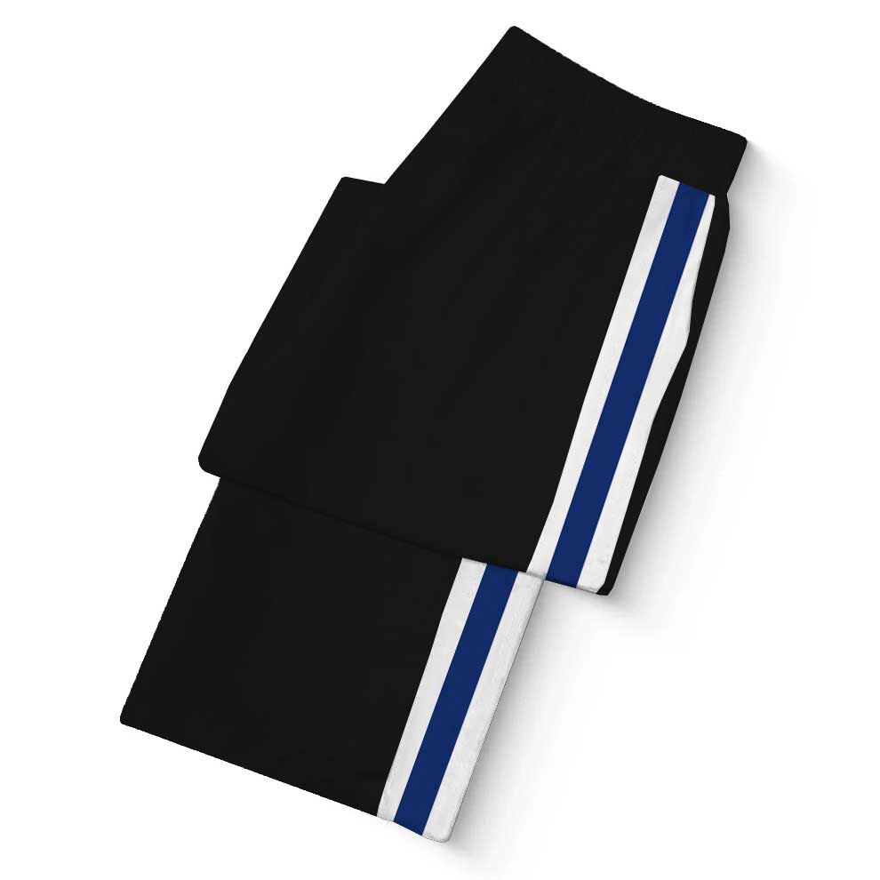 Horror Movie Themed Prints Casual Trousers With Elastic Waistband