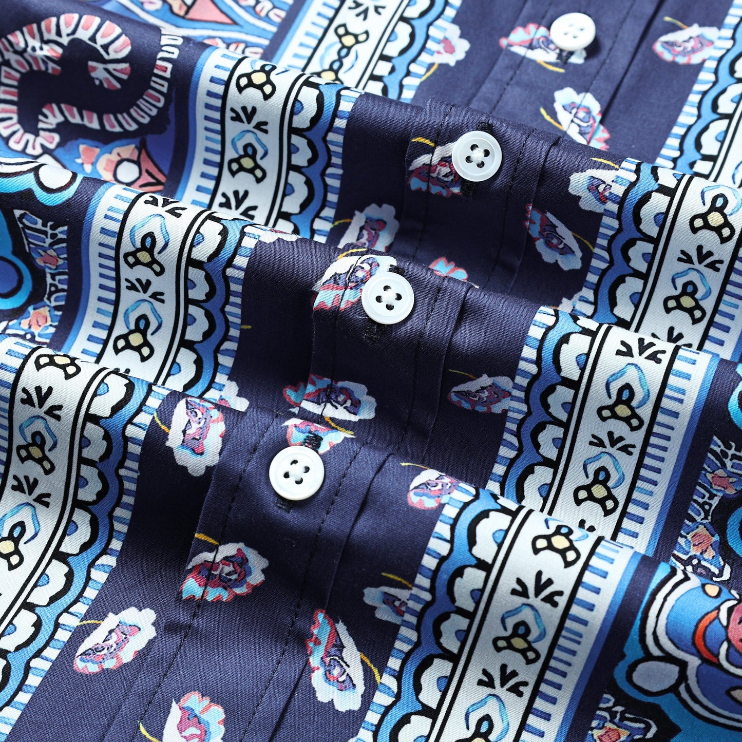 FLoral Pattern Long Sleeve Shirt Jonvidesign