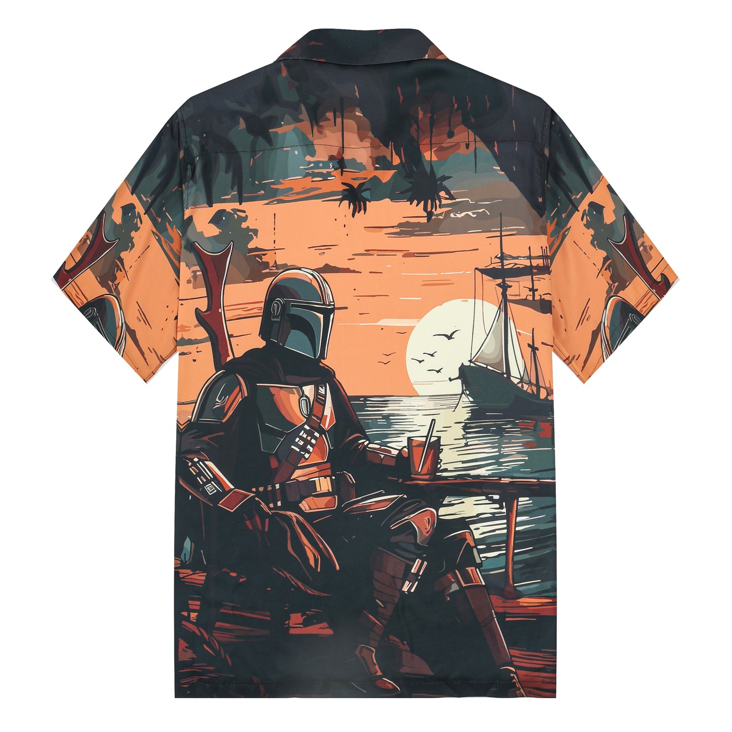 Star Wars Camp Collar Short Sleeve Shirt