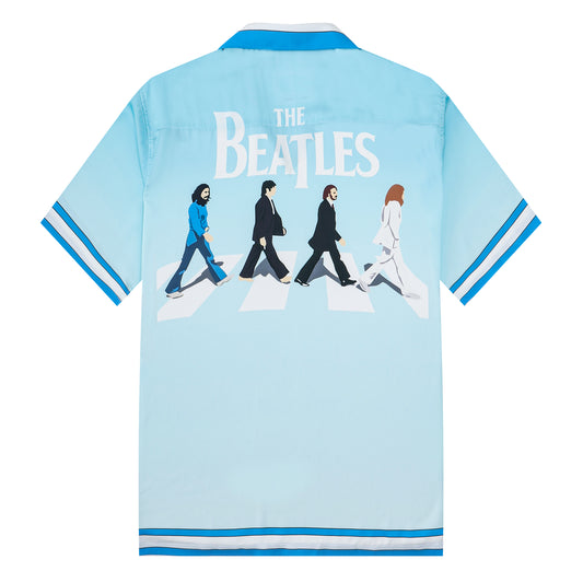 The Beatles Camp Collar Short Sleeve Shirt