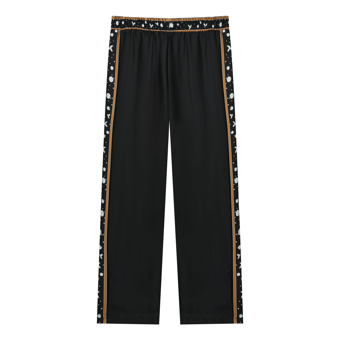 Halloween Scarecrow Casual Trousers With Elastic Waistband