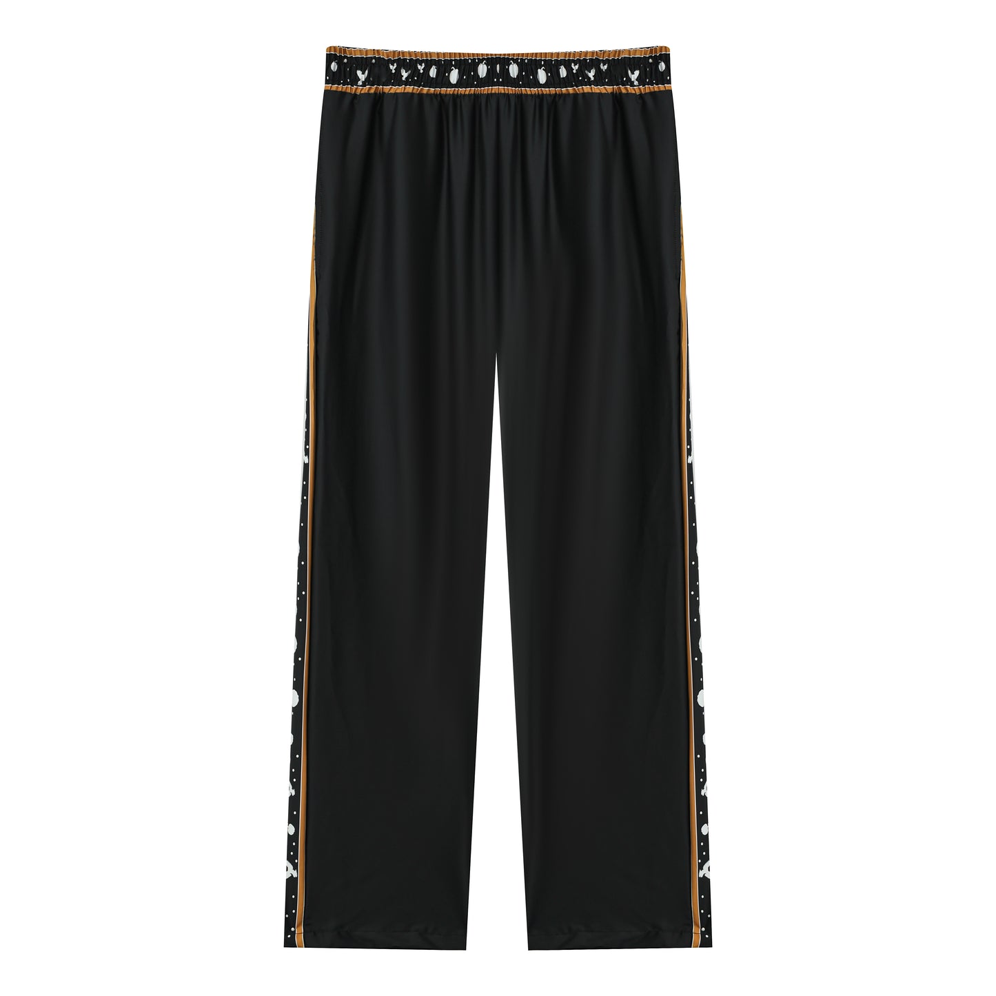 Halloween Scarecrow Casual Trousers With Elastic Waistband