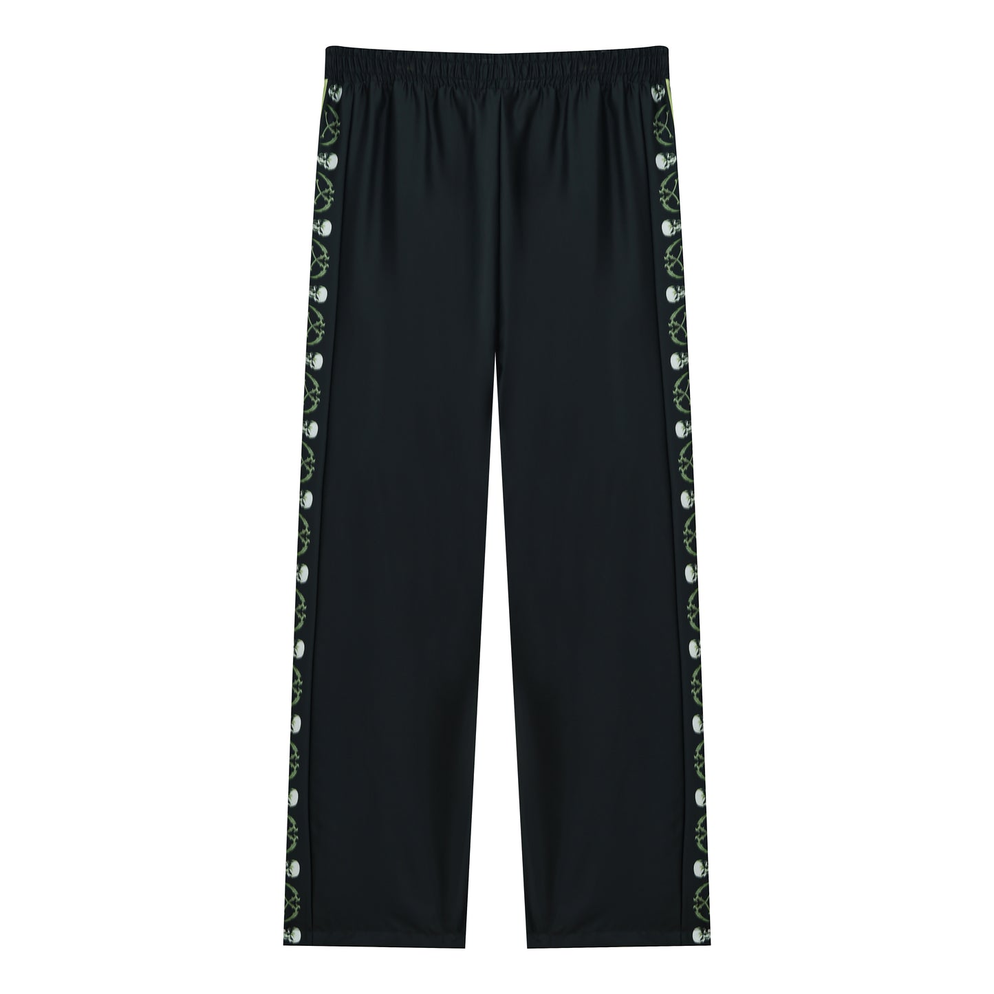 Halloween Ghost Casual Trousers With Elastic Waistband