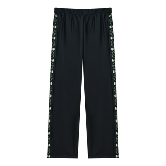 Halloween Ghost Casual Trousers With Elastic Waistband