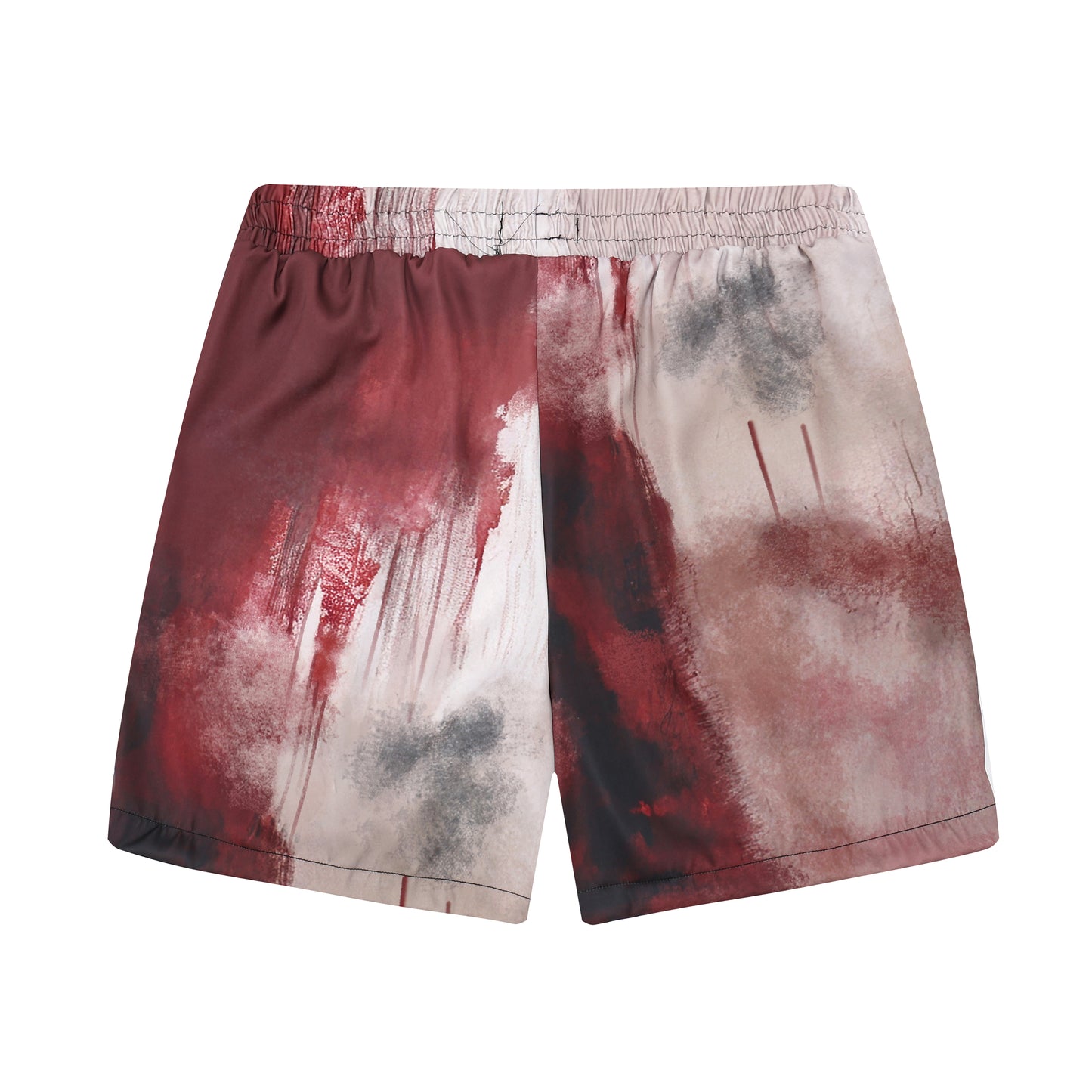 Problem Solved Bloody Elastic Waistband Casual Shorts