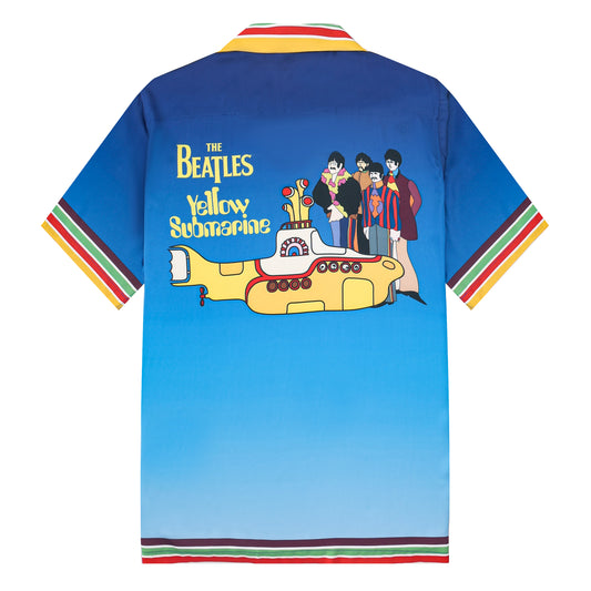 The Beatles Camp Collar Short Sleeve Shirt