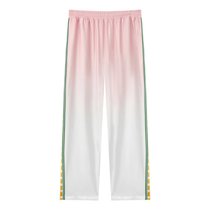 Greek Sacred Fire Casual Trousers With Elastic Waistband