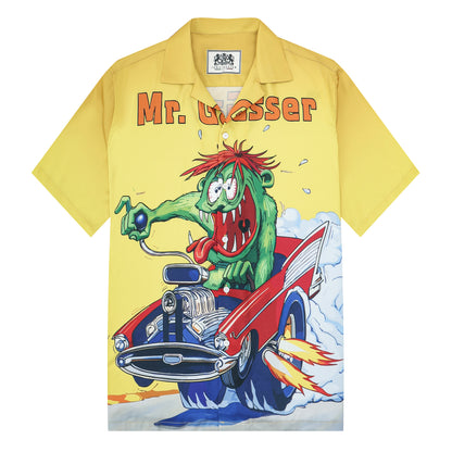 Mr.Gasser Car Camp Collar Short Sleeve Shirt