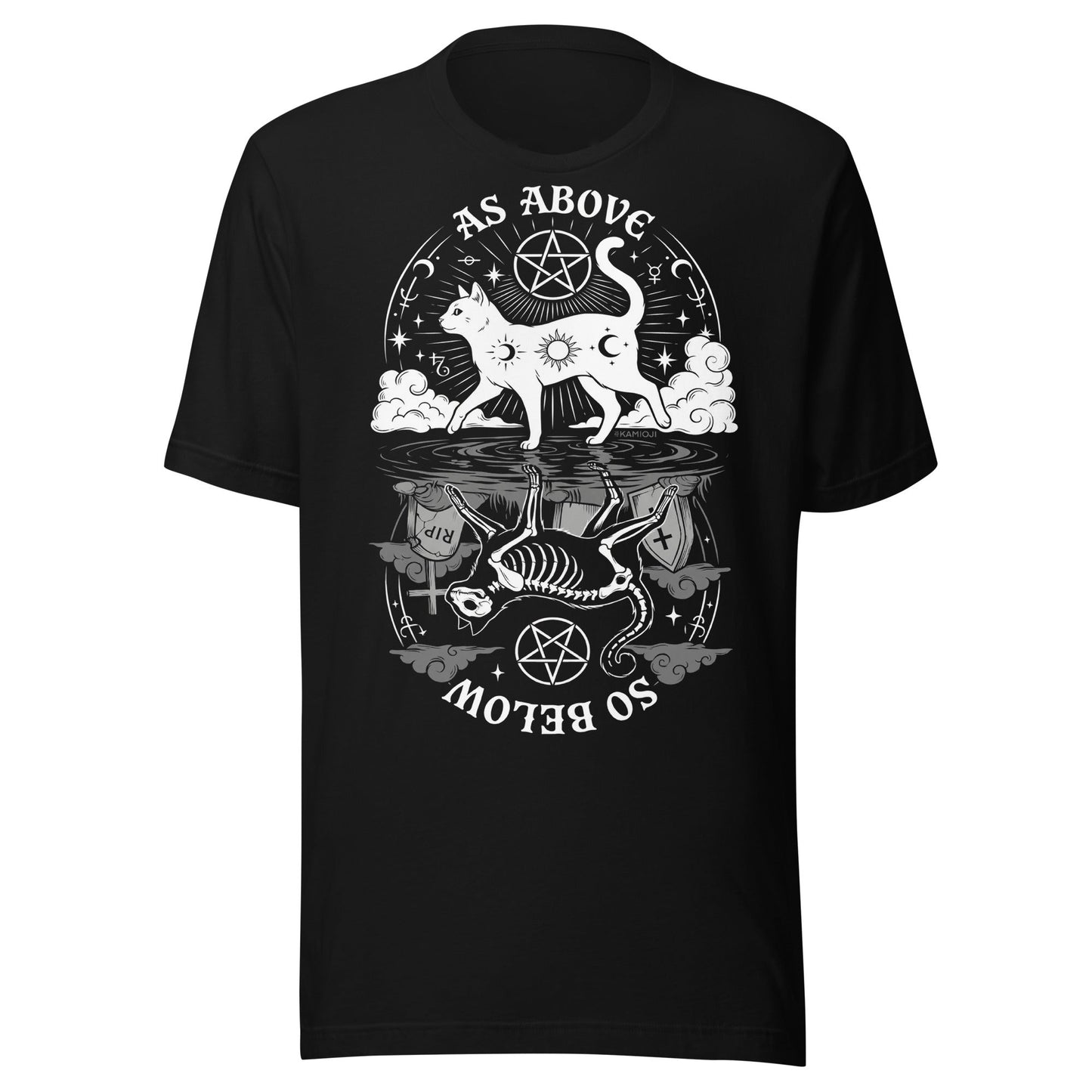 As Above So Below Cat Shirt