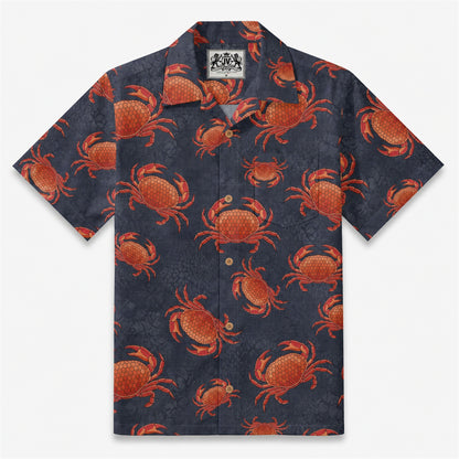 Coastal Crab Crush Camp Shirt