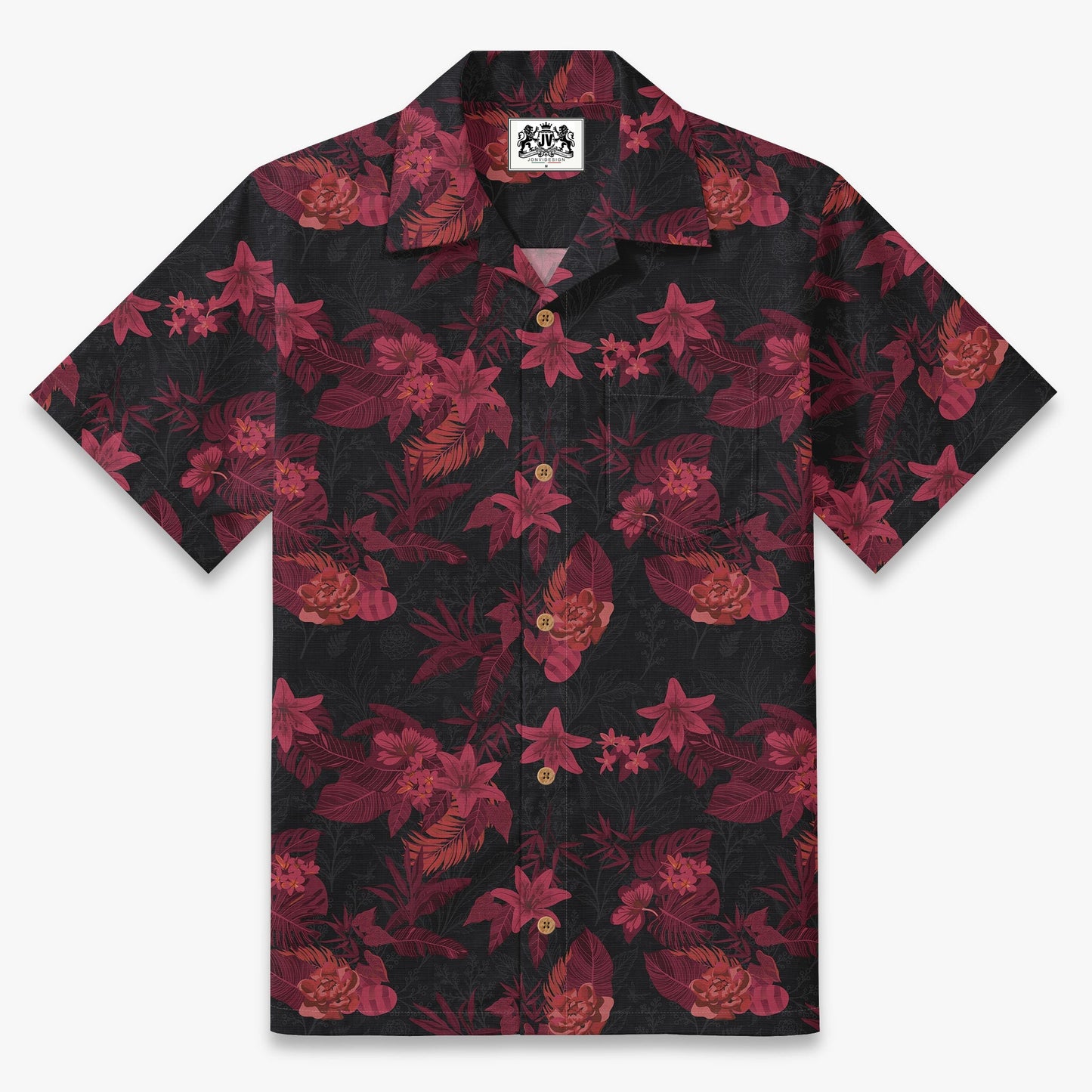 Resort Noir Camp Shirt