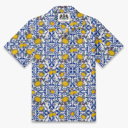 Amalfi Lemon Grove Camp Shirt