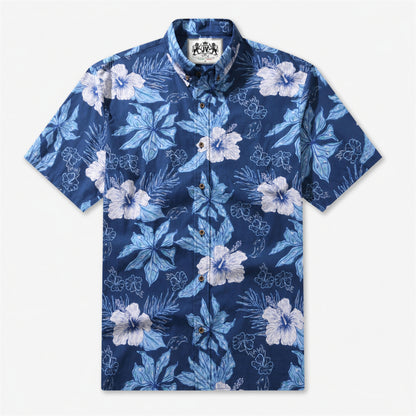 Midnight Hibiscus Shirt