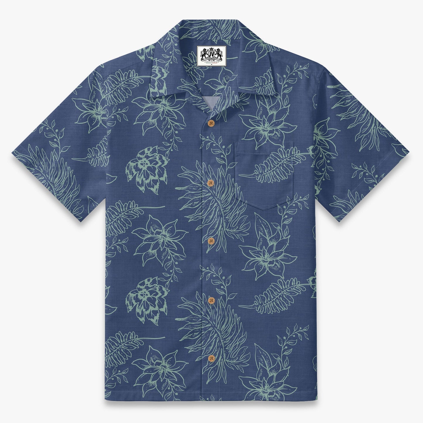 Vintage Vine Aloha Camp Shirt