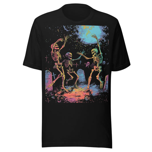 Dancing Skeletons Halloween T-Shirt