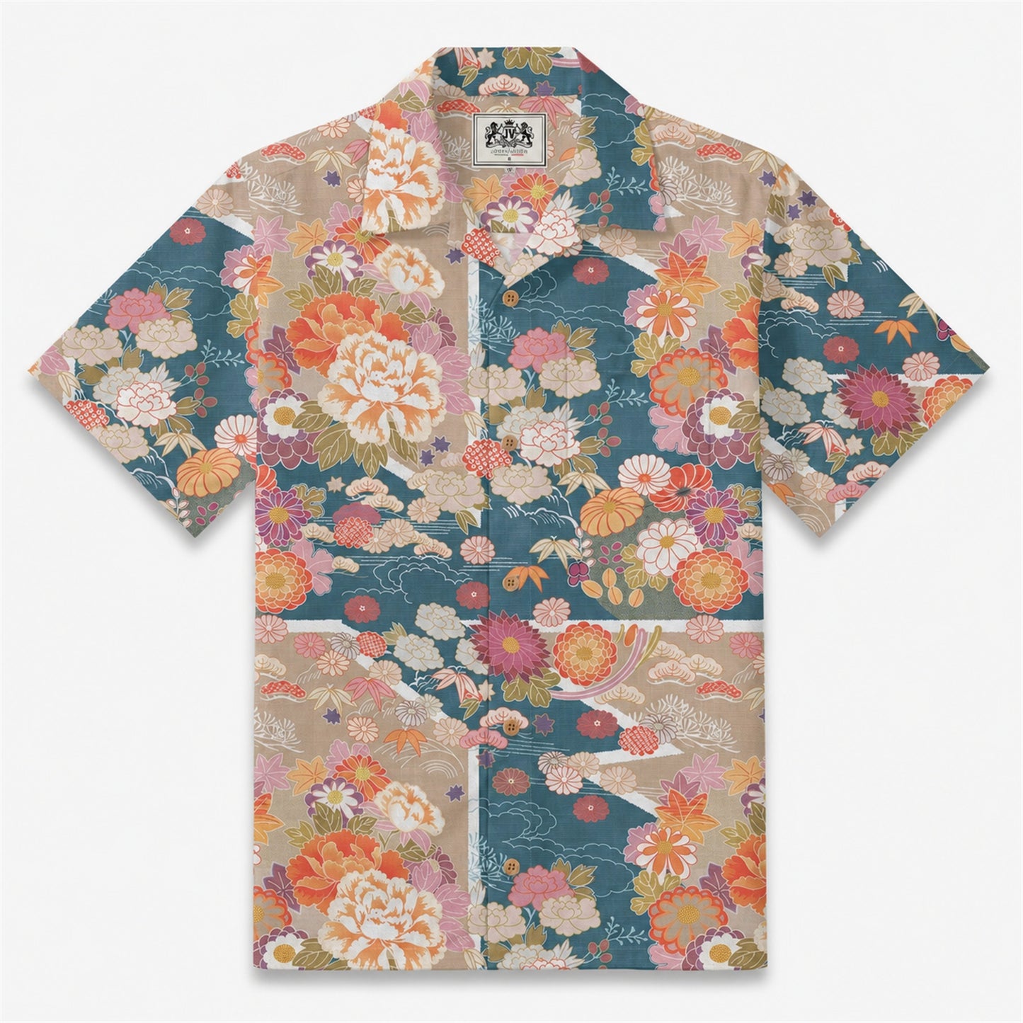 Kyoto Blossom Camp Shirt