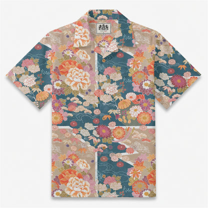 Kyoto Blossom Camp Shirt