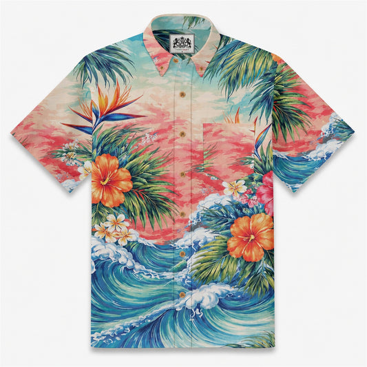 The Pacific Canvas Aloha Shirt