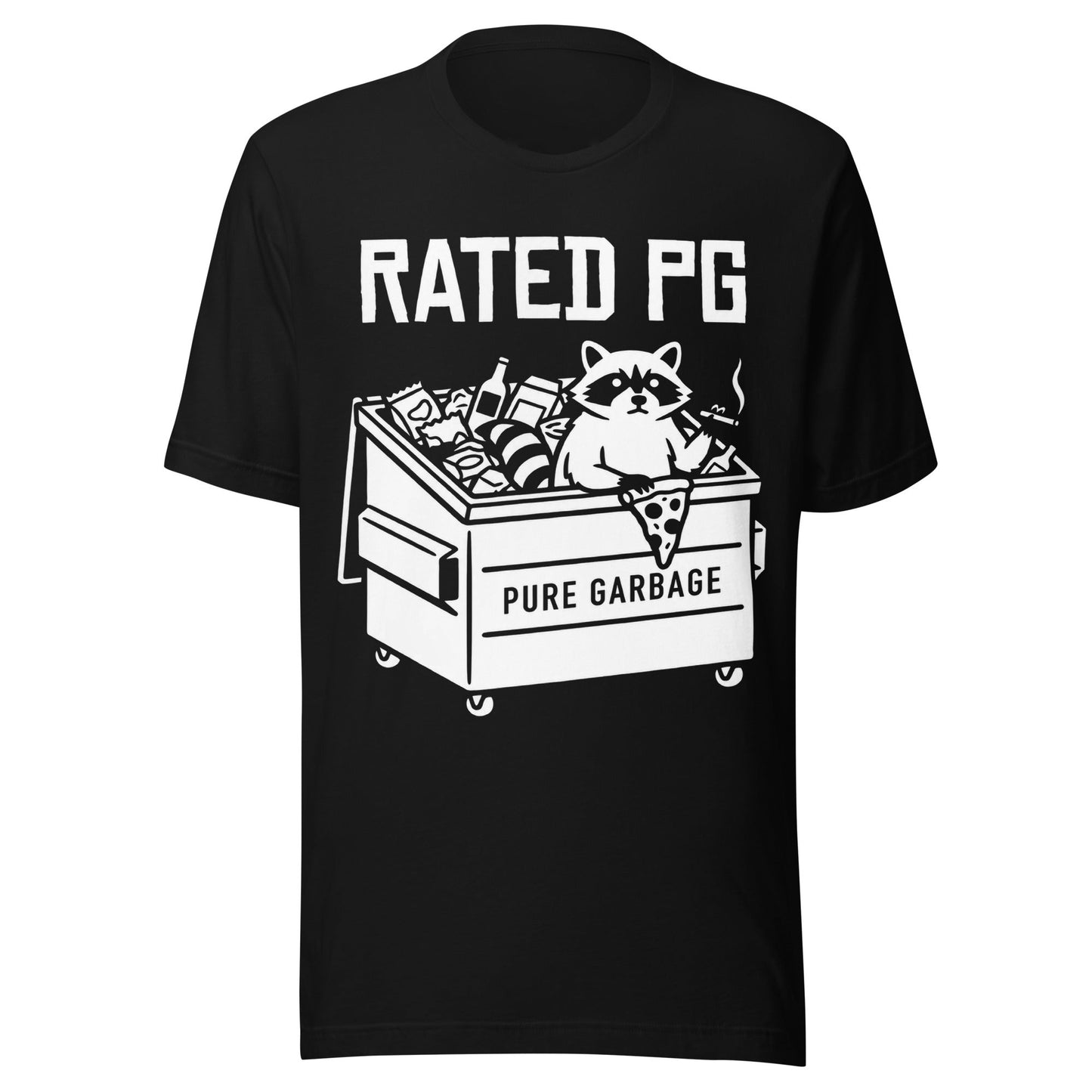 "Rated PG" Raccoon Tee