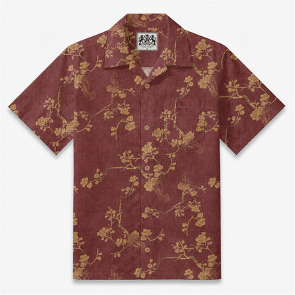 Vintage Edo Sakura Camp Shirt
