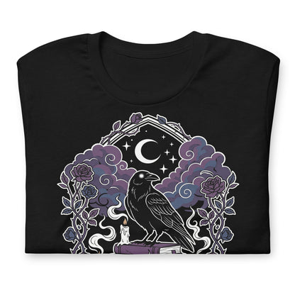 Pastel Goth Crow Shirt