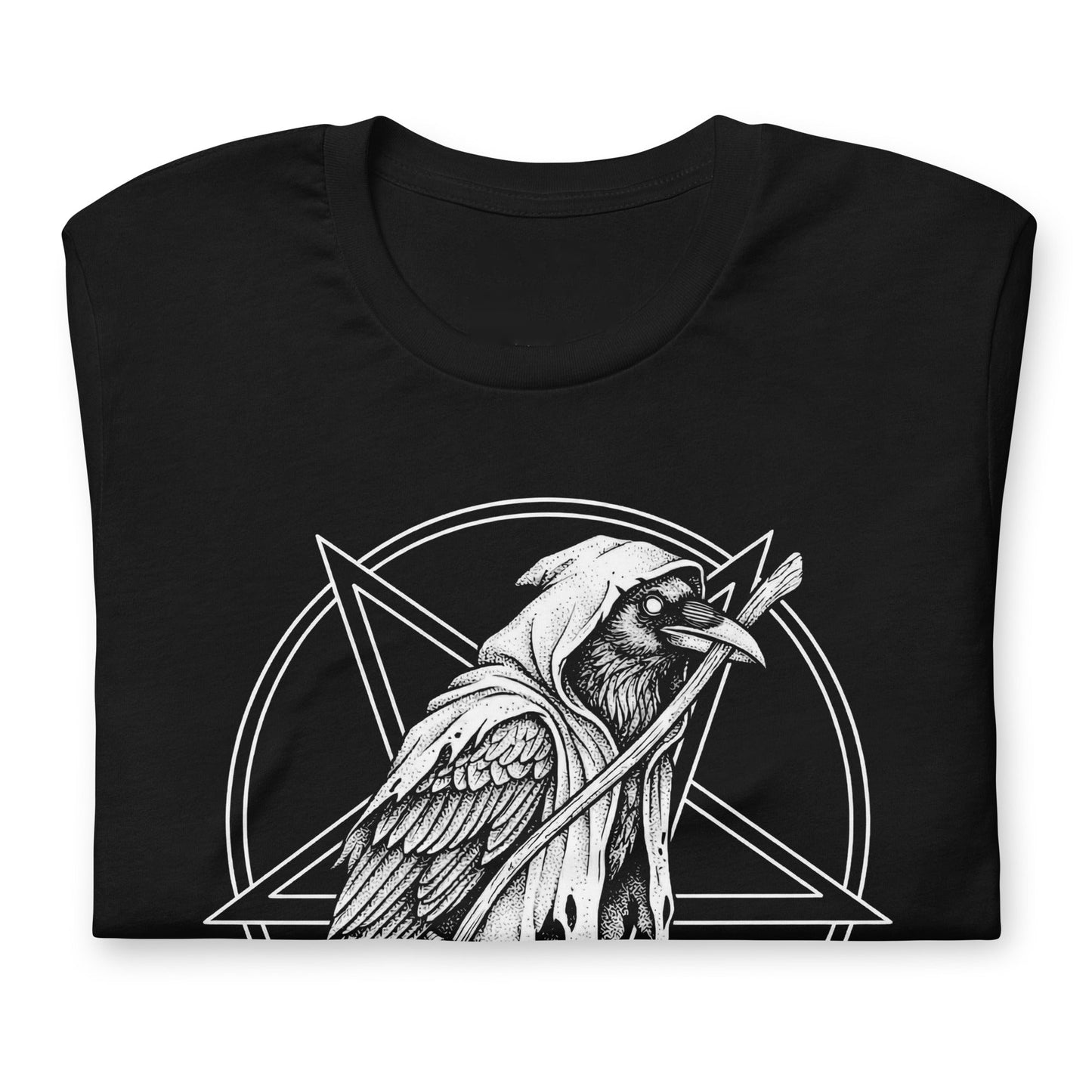 Grim Reaper Crow T Shirt
