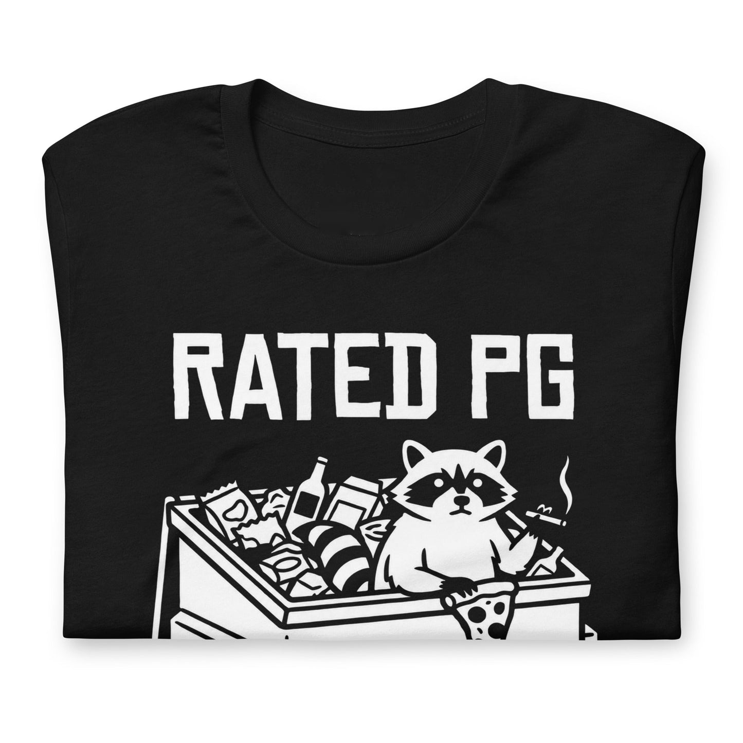 "Rated PG" Raccoon Tee