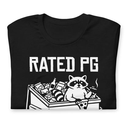 "Rated PG" Raccoon Tee