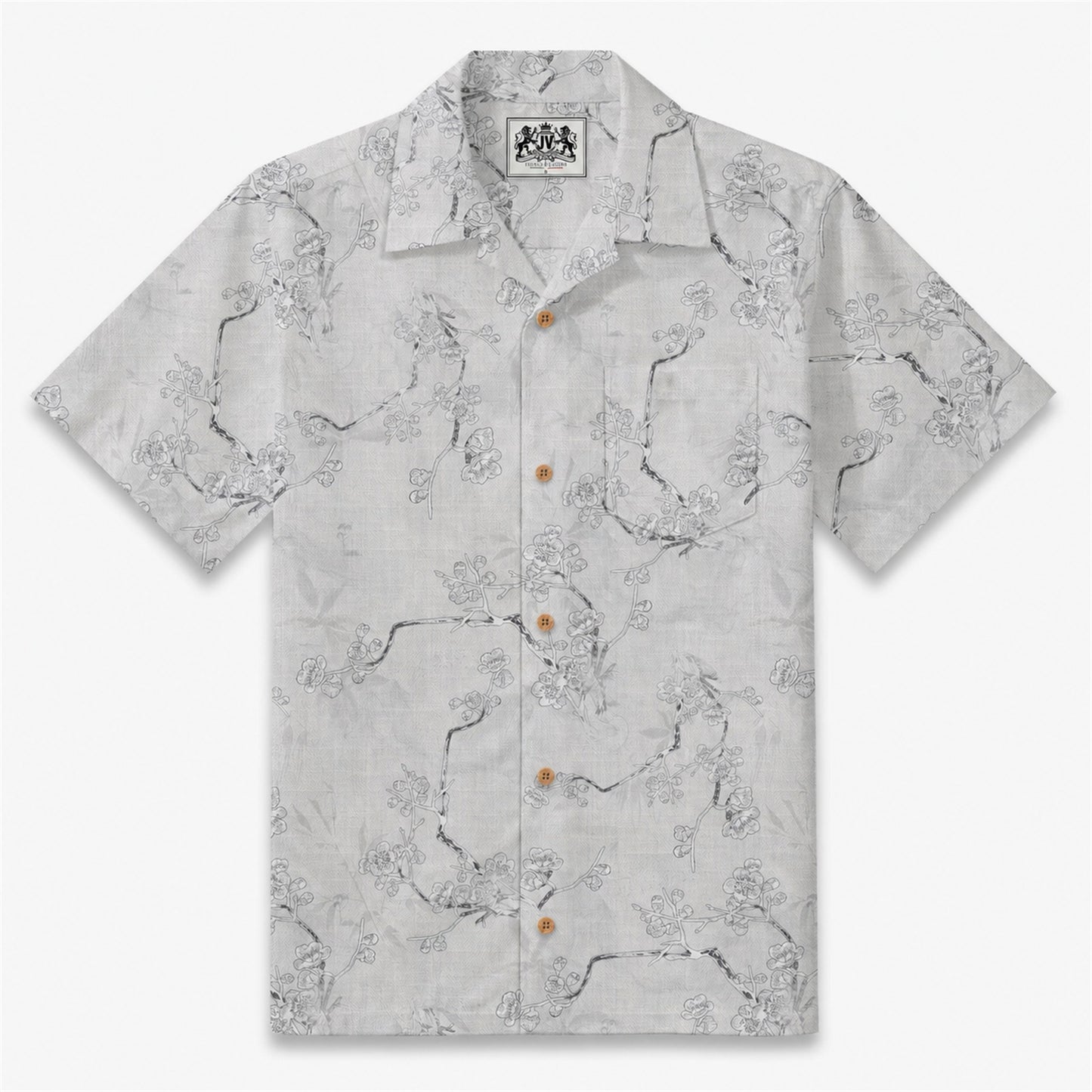 Vintage Edo Sakura Camp Shirt