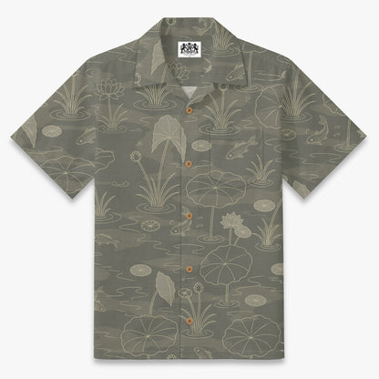 Koi Lotus Reverie Camp Shirt