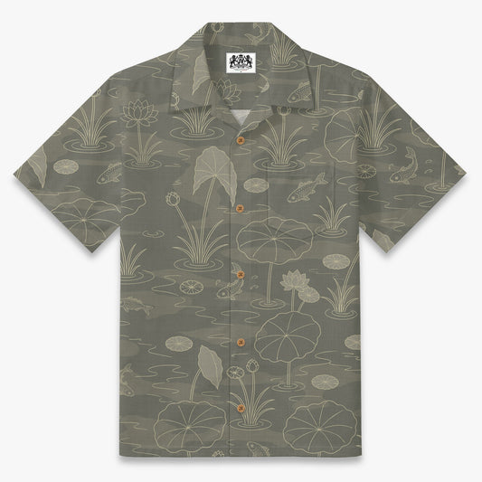 Koi Lotus Reverie Camp Shirt