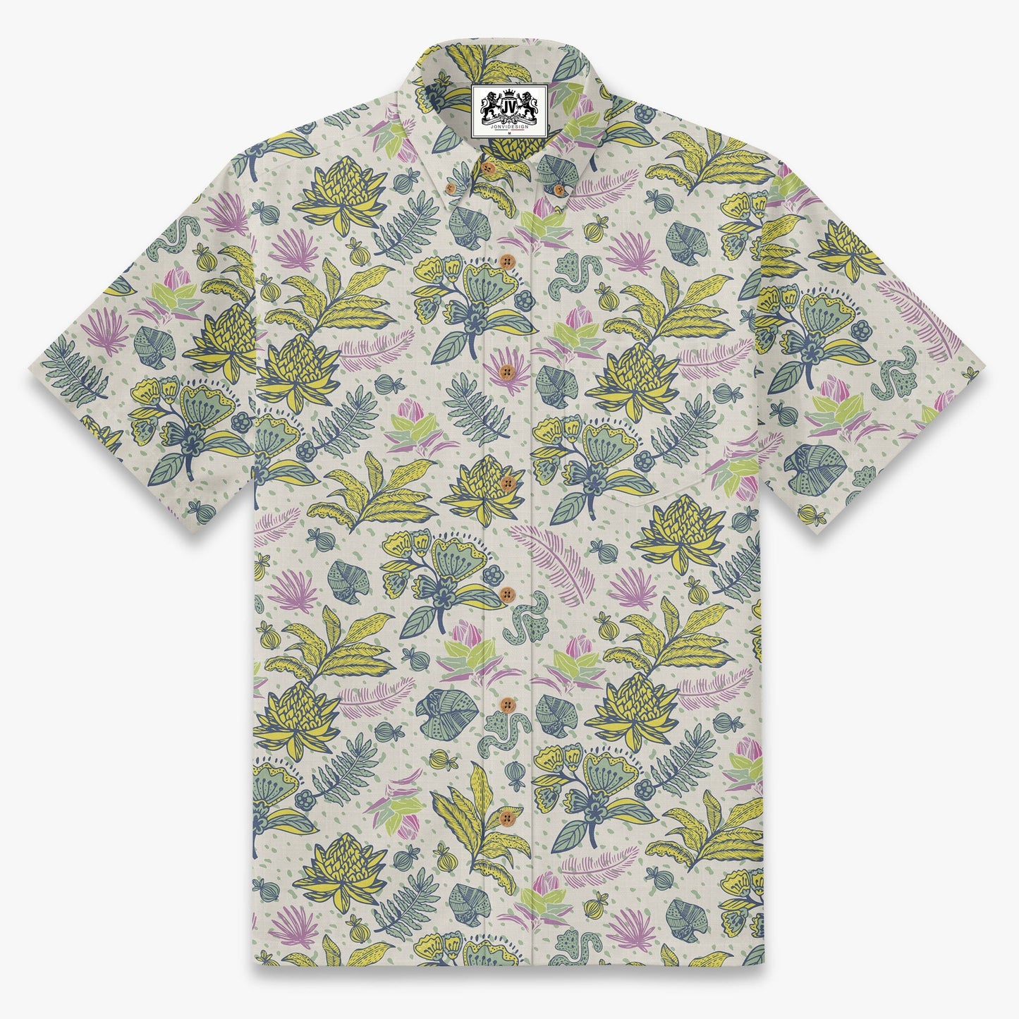 Vintage Protea Retreat Camp Shirt