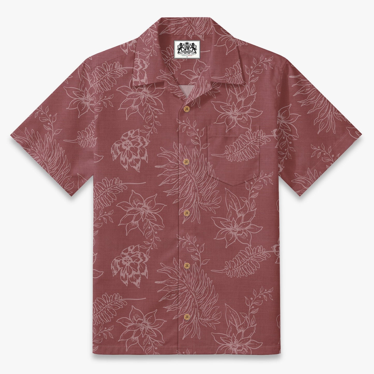 Vintage Vine Aloha Camp Shirt