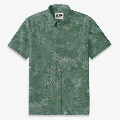Indigo Floral Elephant Whisper
