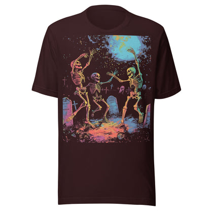 Dancing Skeletons Halloween T-Shirt