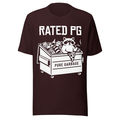 "Rated PG" Raccoon Tee