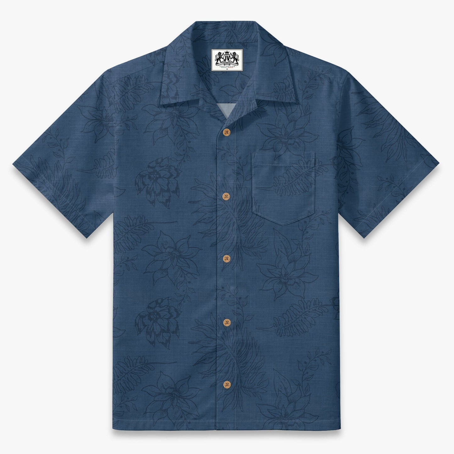 Vintage Vine Aloha Camp Shirt