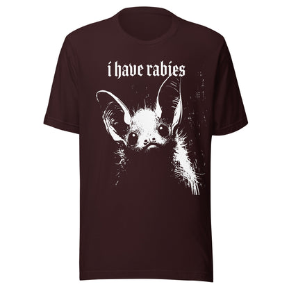I Have Rabies Bat Shirt