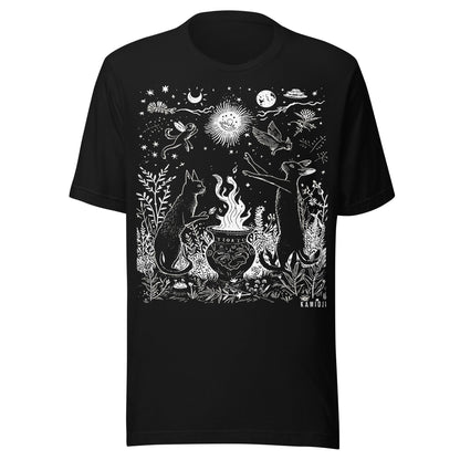 Celestial Cat Coven T-Shirt