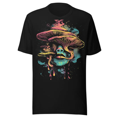 Trippy Mushroom Head T-Shirt