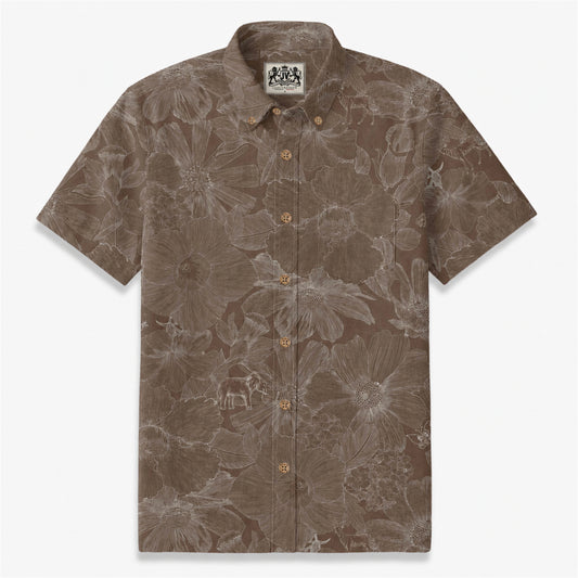 Indigo Floral Elephant Whisper