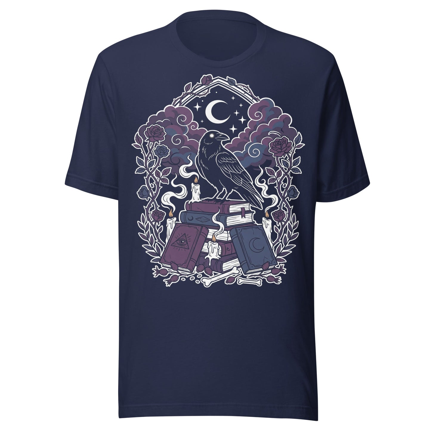 Pastel Goth Crow Shirt