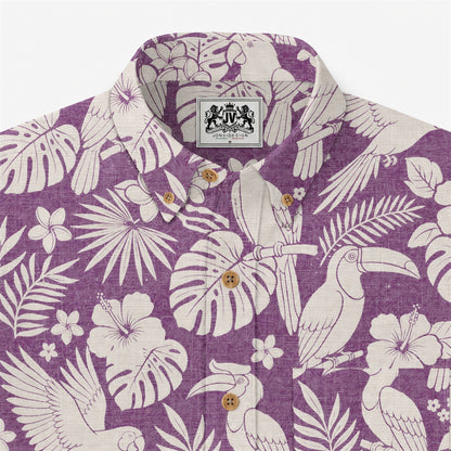 The Coastal Aviary Toile Shirt