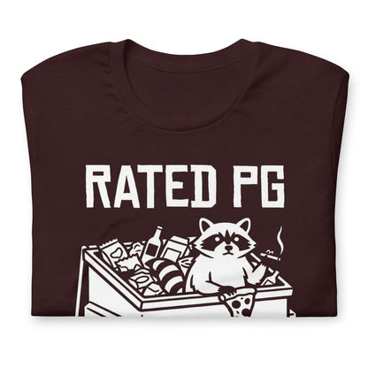 "Rated PG" Raccoon Tee