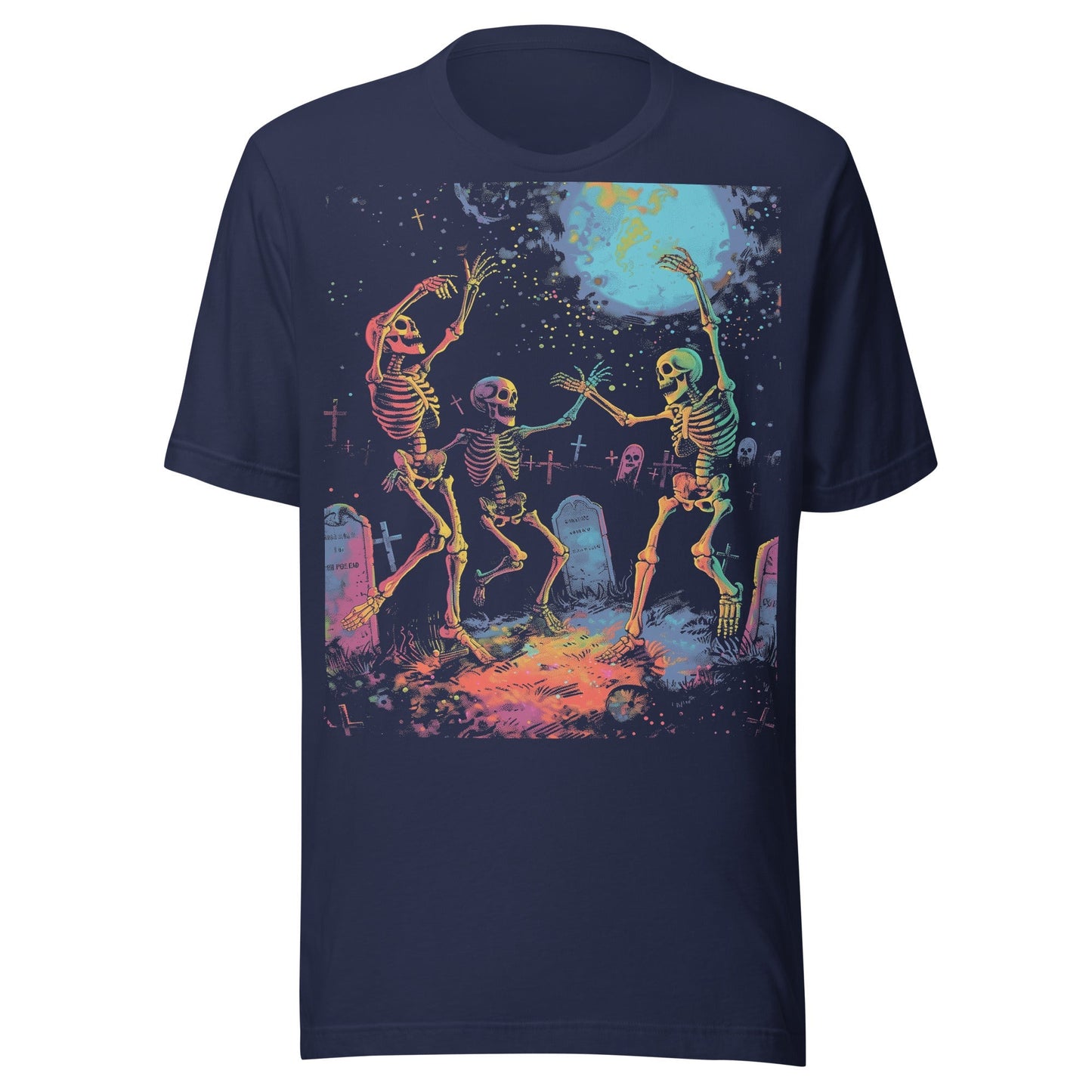 Dancing Skeletons Halloween T-Shirt