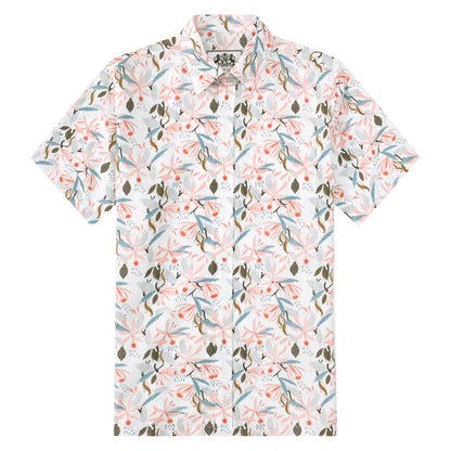 Aloha Style Button Short Sleeve Shirt