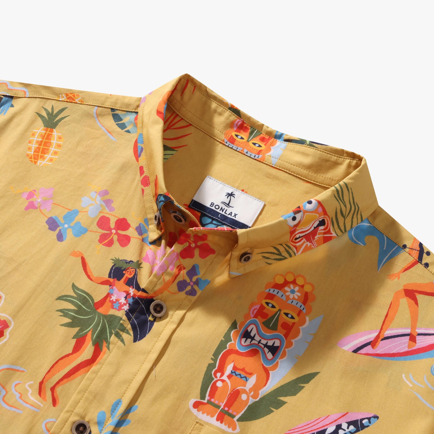 Retro Tiki Luau Hawaiian Shirt